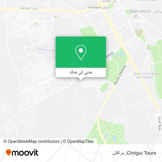 خريطة Chrigui Tours