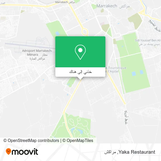 خريطة Yaka Restaurant