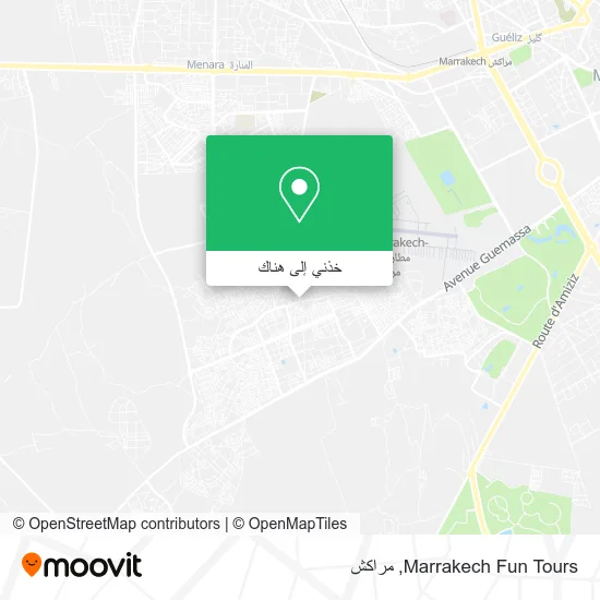خريطة Marrakech Fun Tours