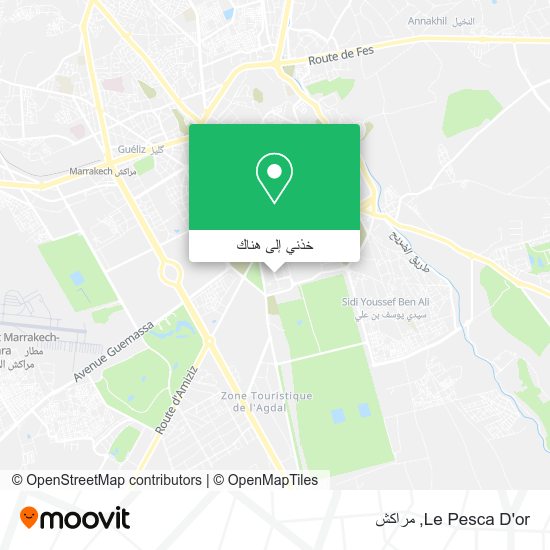 خريطة Le Pesca D'or