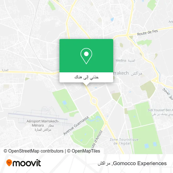 خريطة Gomocco Experiences