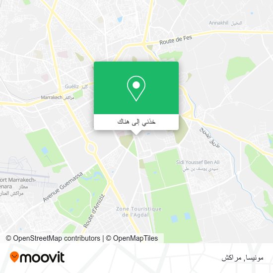 خريطة مونيسا