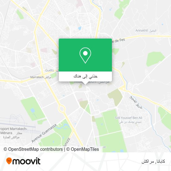 خريطة كابانا