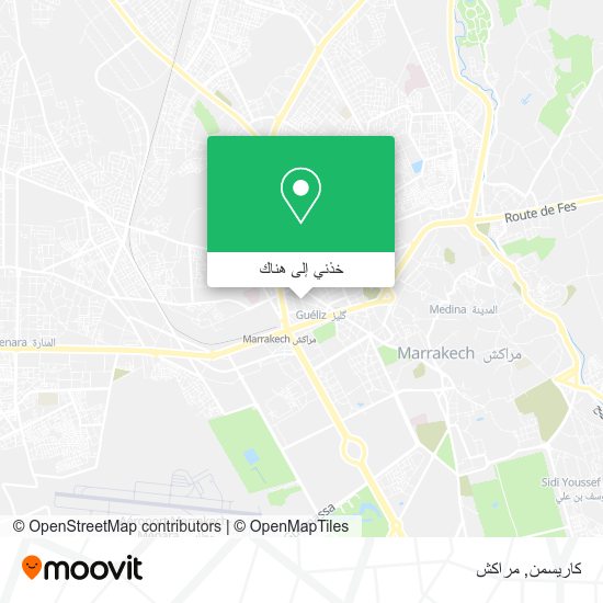 خريطة كاريسمن