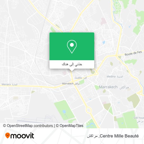 خريطة Centre Mille Beauté
