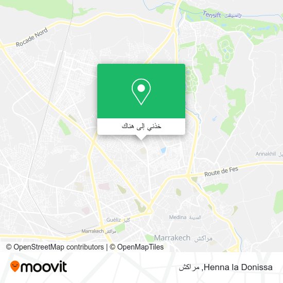 خريطة Henna la Donissa