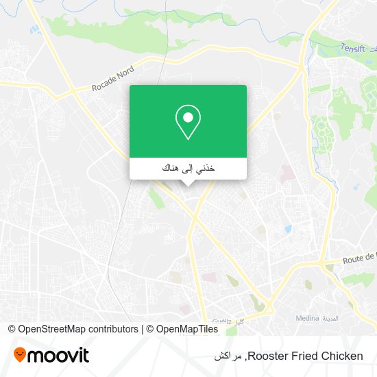 خريطة Rooster Fried Chicken