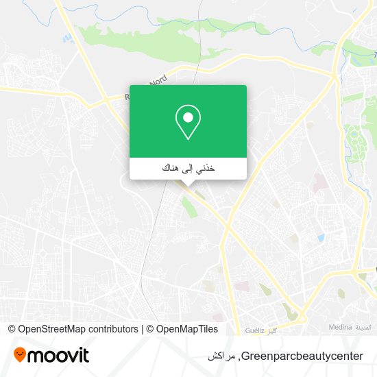 خريطة Greenparcbeautycenter