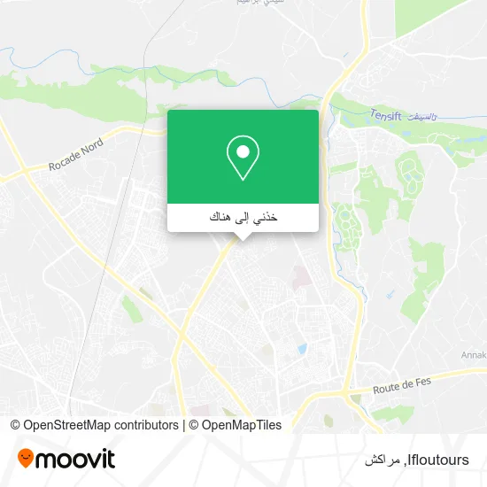 خريطة Ifloutours