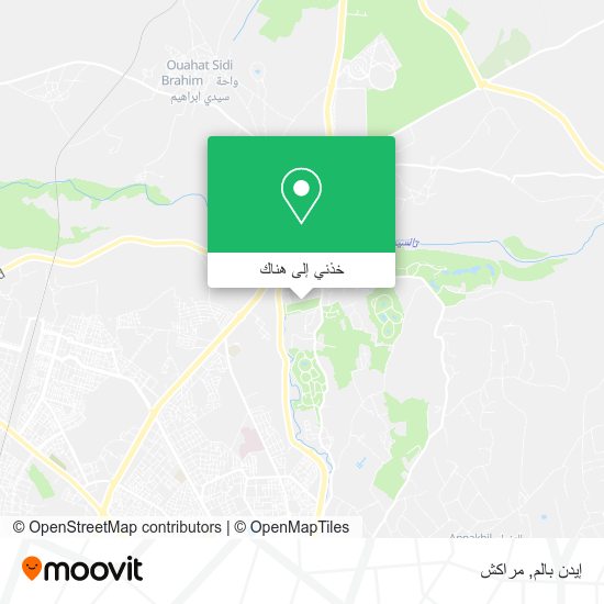خريطة إيدن بالم