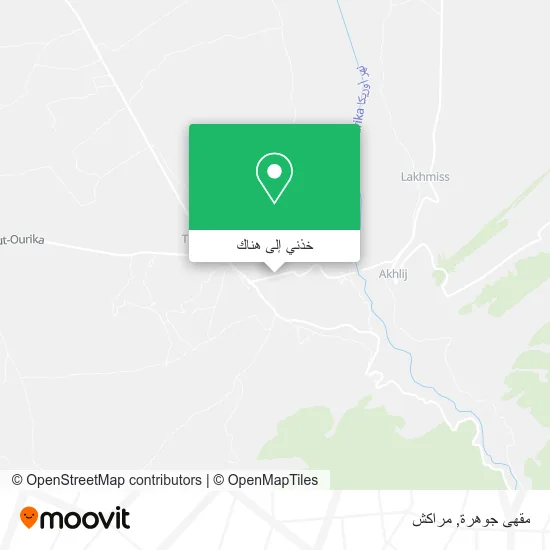 خريطة مقهى جوهرة