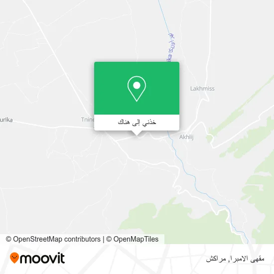 خريطة مقهى الامبرا