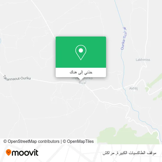 خريطة موقف الطاكسيات الكبيرة