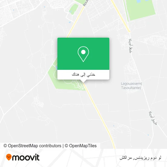خريطة لو دوم ريزيدنس