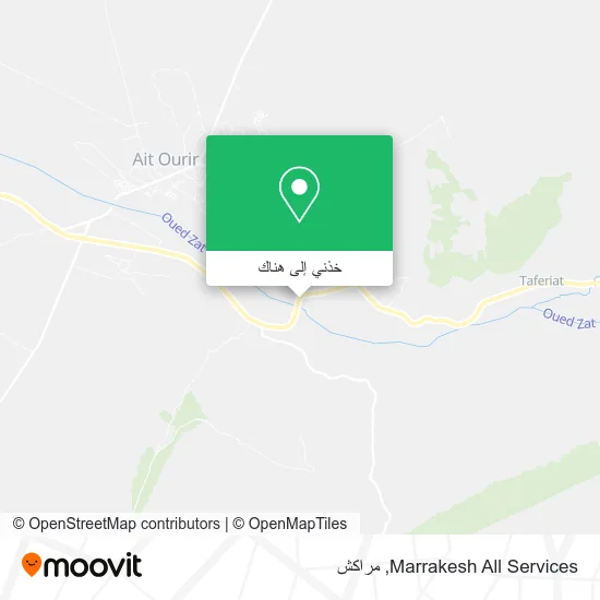 خريطة Marrakesh All Services