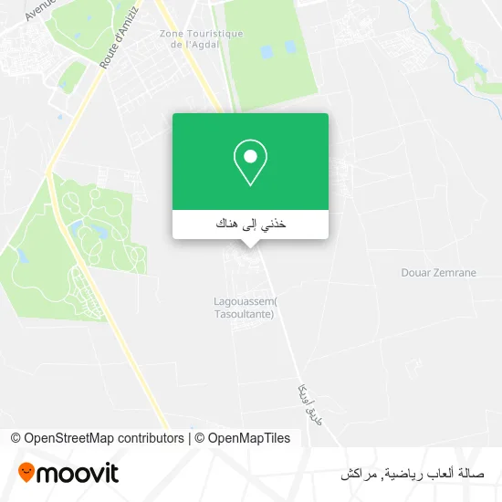 خريطة صالة ألعاب رياضية