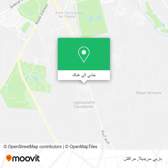 خريطة باربي سريديلا