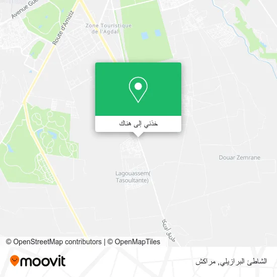 خريطة الشاطئ البرازيلي