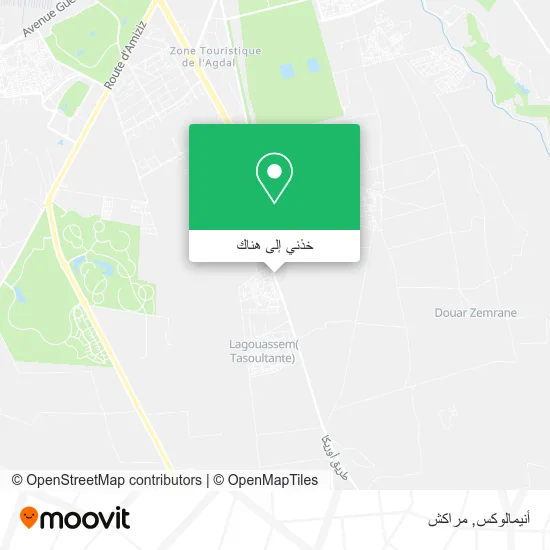 خريطة أنيمالوكس