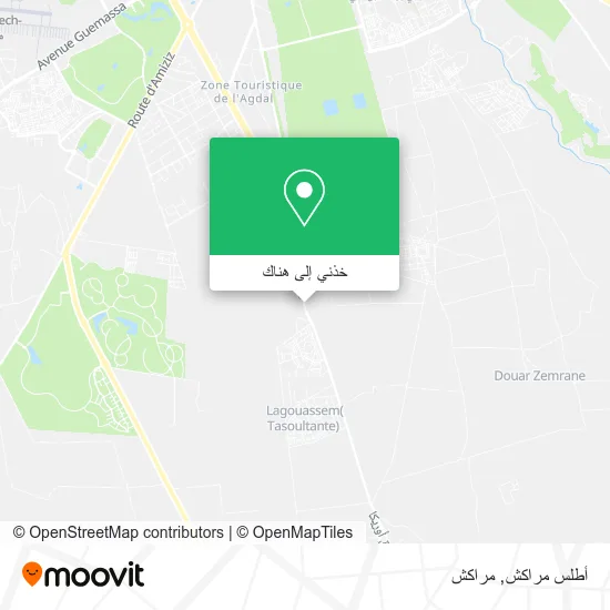خريطة أطلس مراكش