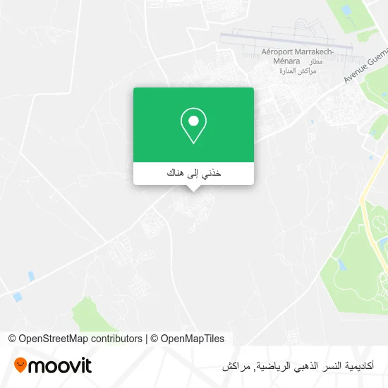 خريطة أكاديمية النسر الذهبي الرياضية