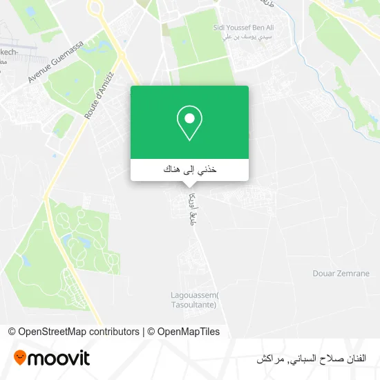 خريطة الفنان صلاح السباني