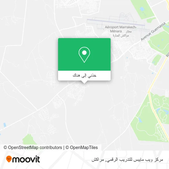 خريطة مركز ويب مايبس للتدريب الرقمي