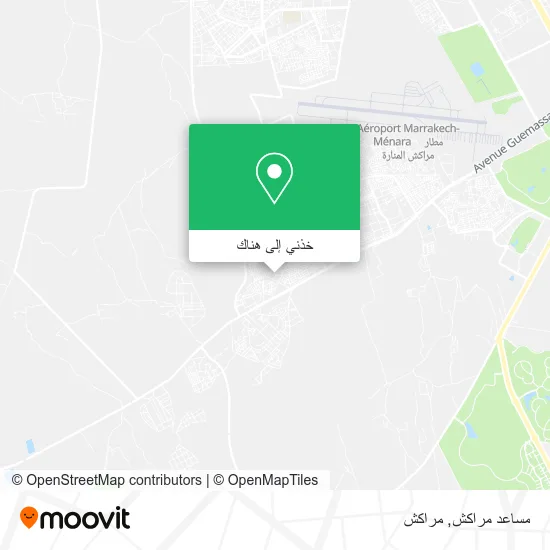 خريطة مساعد مراكش