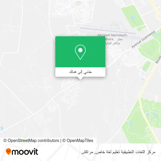 خريطة مركز اللغات التطبيقية تعليم لغة خاص