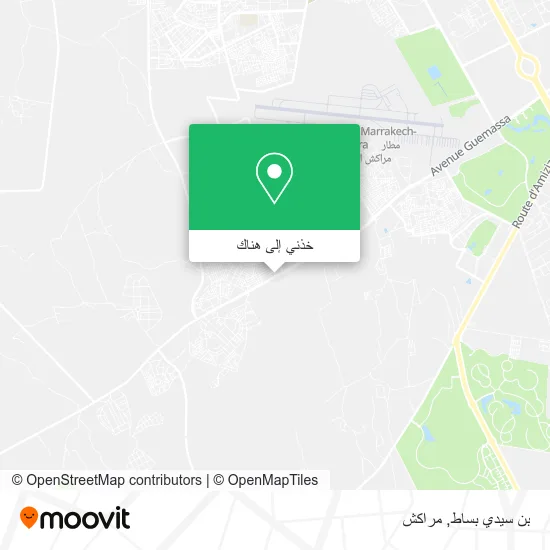 خريطة بن سيدي بساط