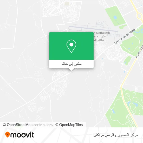 خريطة مركز التصوير والرسم