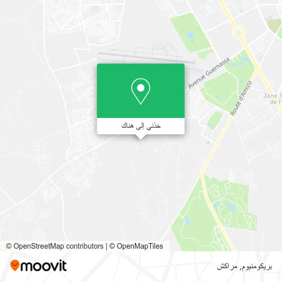خريطة بريكومنيوم