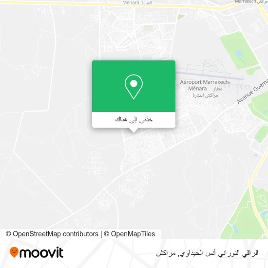 خريطة الراقي النوراني أنس الحيداوي