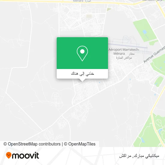 خريطة ميكانيكي مبارك