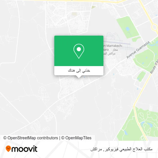 خريطة مكتب العلاج الطبيعي فيزيوكير