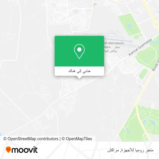 خريطة متجر روميا للأجهزة