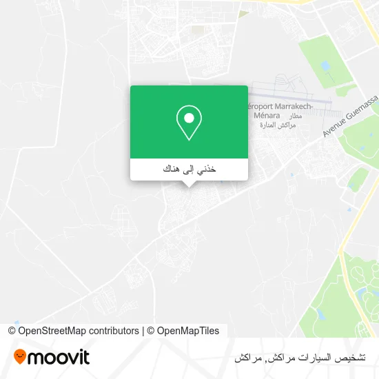خريطة تشخيص السيارات مراكش