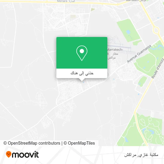 خريطة مكتبة غازي