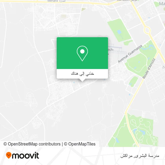 خريطة مدرسة البشرى