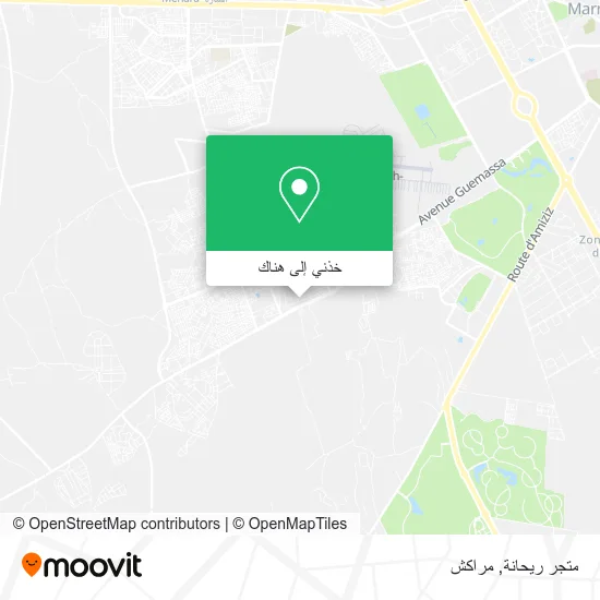 خريطة متجر ريحانة