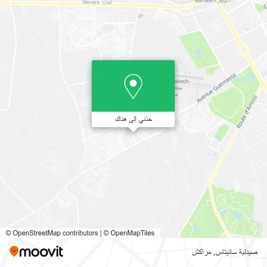 خريطة صيدلية سانيتاس