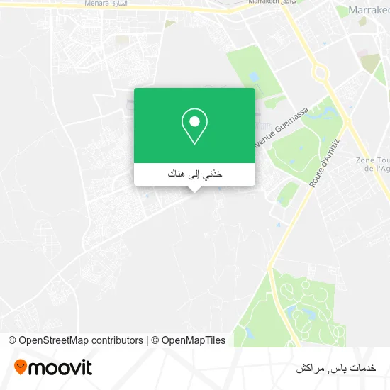 خريطة خدمات ياس