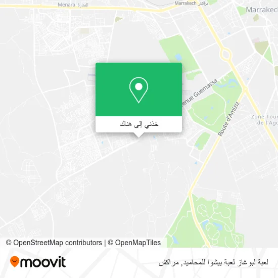 خريطة لعبة لبوغاز لعبة بيشوا للمحاميد