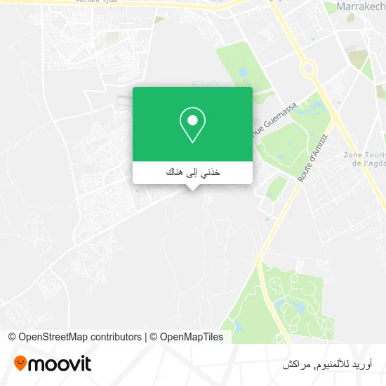 خريطة أوريد للألمنيوم
