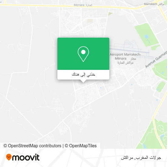 خريطة جولات المغرب