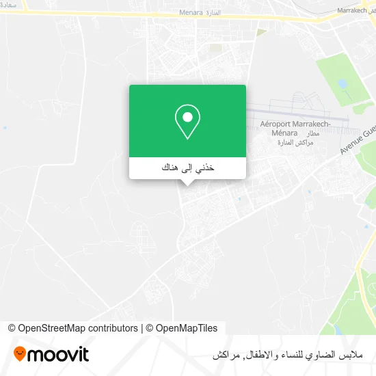 خريطة ملابس الضاوي للنساء والاطفال