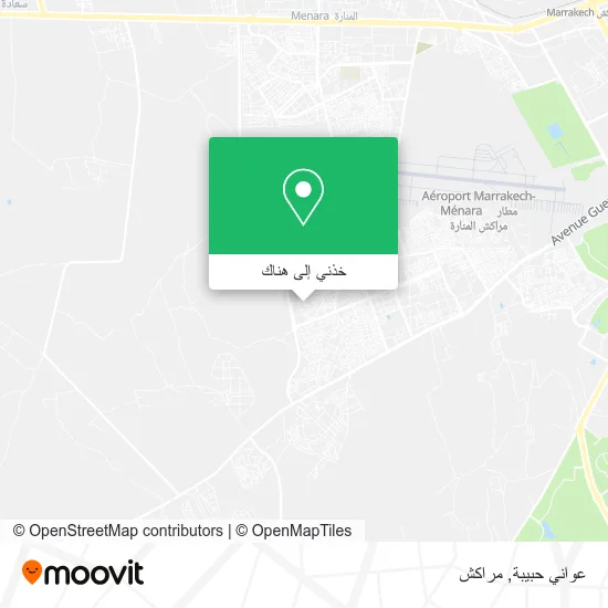 خريطة عواني حبيبة
