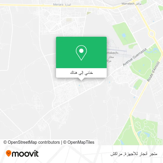 خريطة متجر أنجار للأجهزة