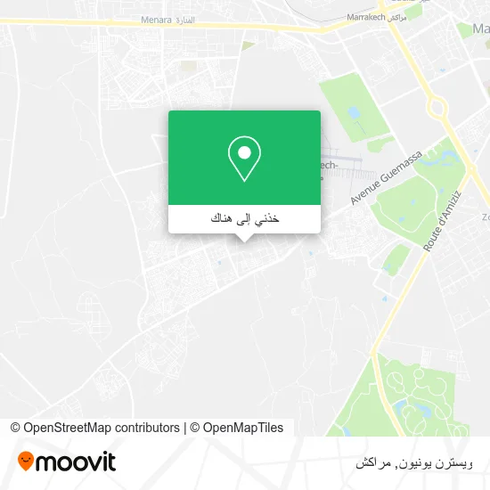 خريطة ويسترن يونيون