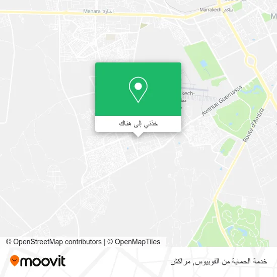خريطة خدمة الحماية من الفوبيوس